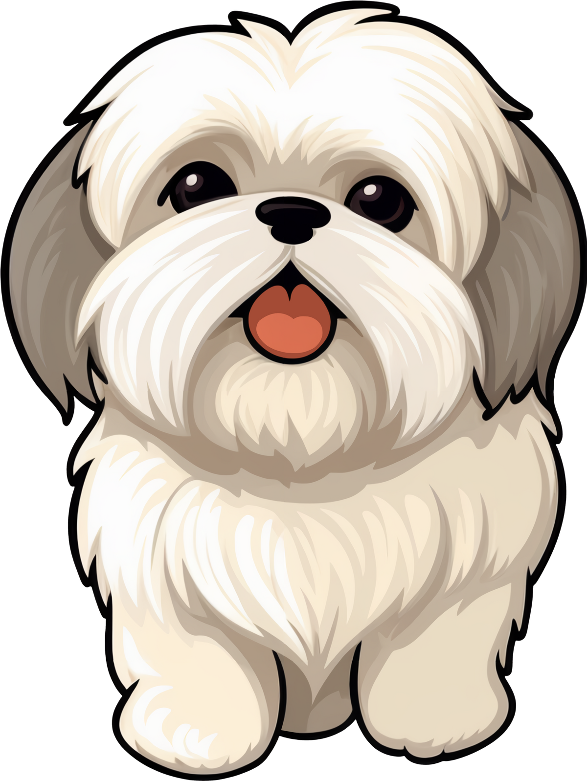 Cute Shih Tzu Dog